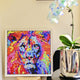 The Prism Lion Button Art – A Bold Symbol of Strength and Creativity