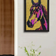 Wild Spirit Horse – Colorful Horse Button Art for Modern Wall Decor