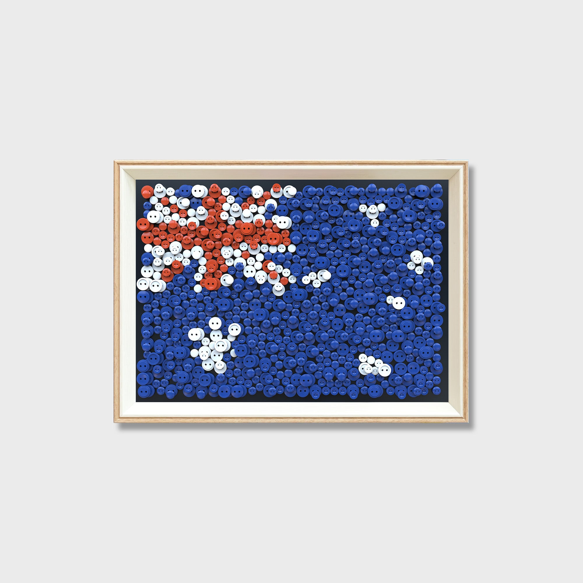 World Pride Collection featuring Australia flag button art