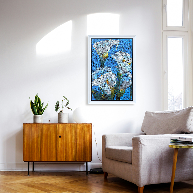 Blue Reverie Calla Lilies