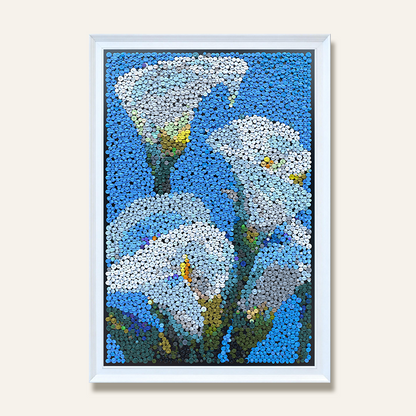 Blue Reverie Calla Lilies