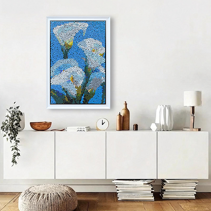 Blue Reverie Calla Lilies