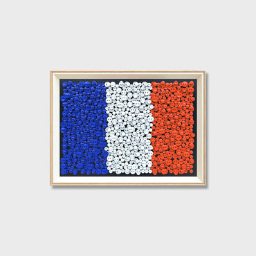 World Pride Collection featuring France flag button art