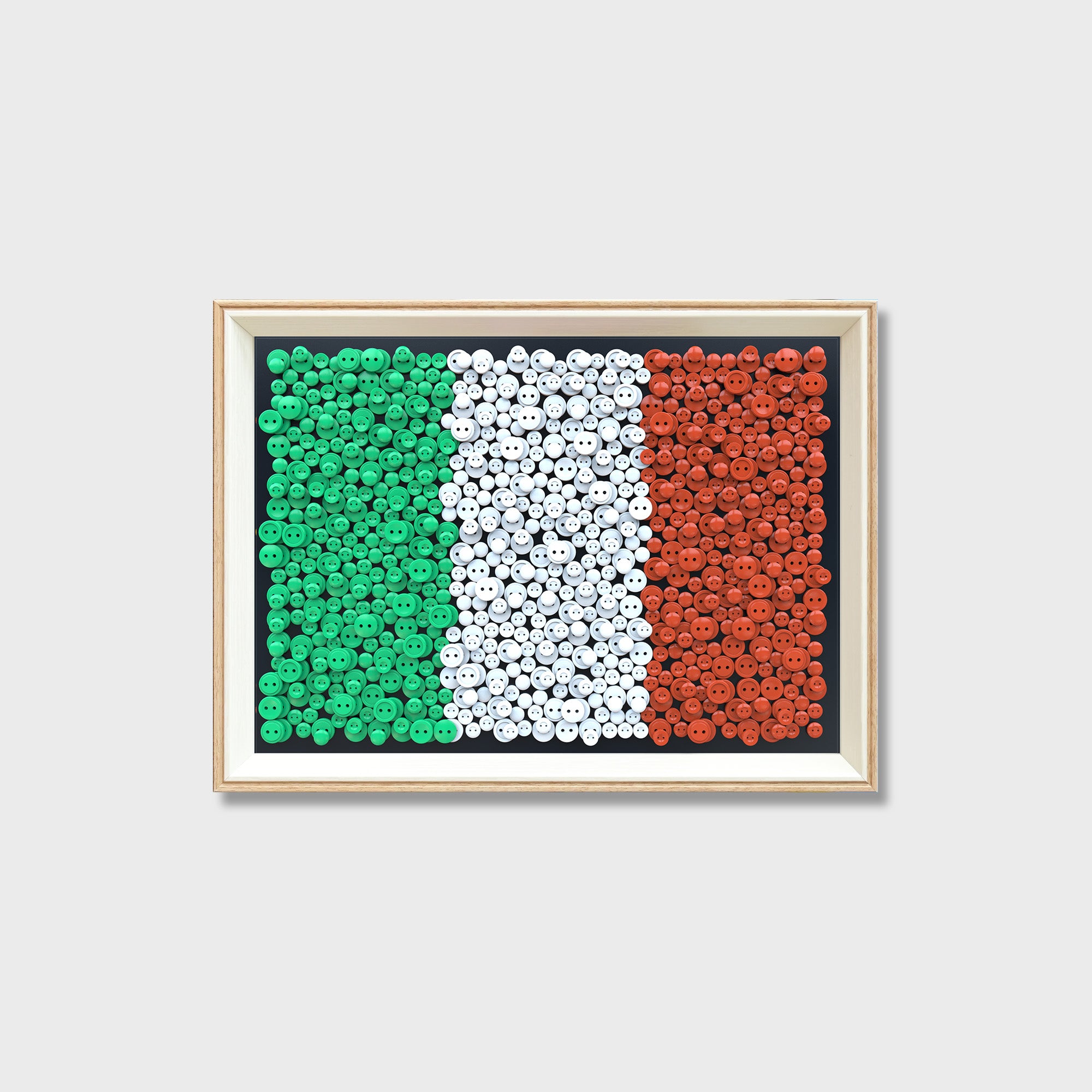 World Pride Collection featuring Italy flag button art