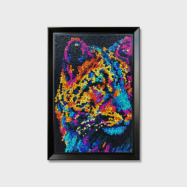 Midnight Majesty button art kit featuring a striking dark-toned artistic design