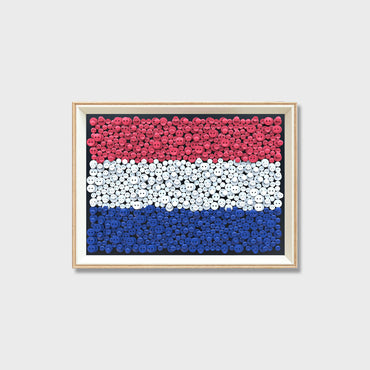 World Pride Collection featuring Netherlands flag button art