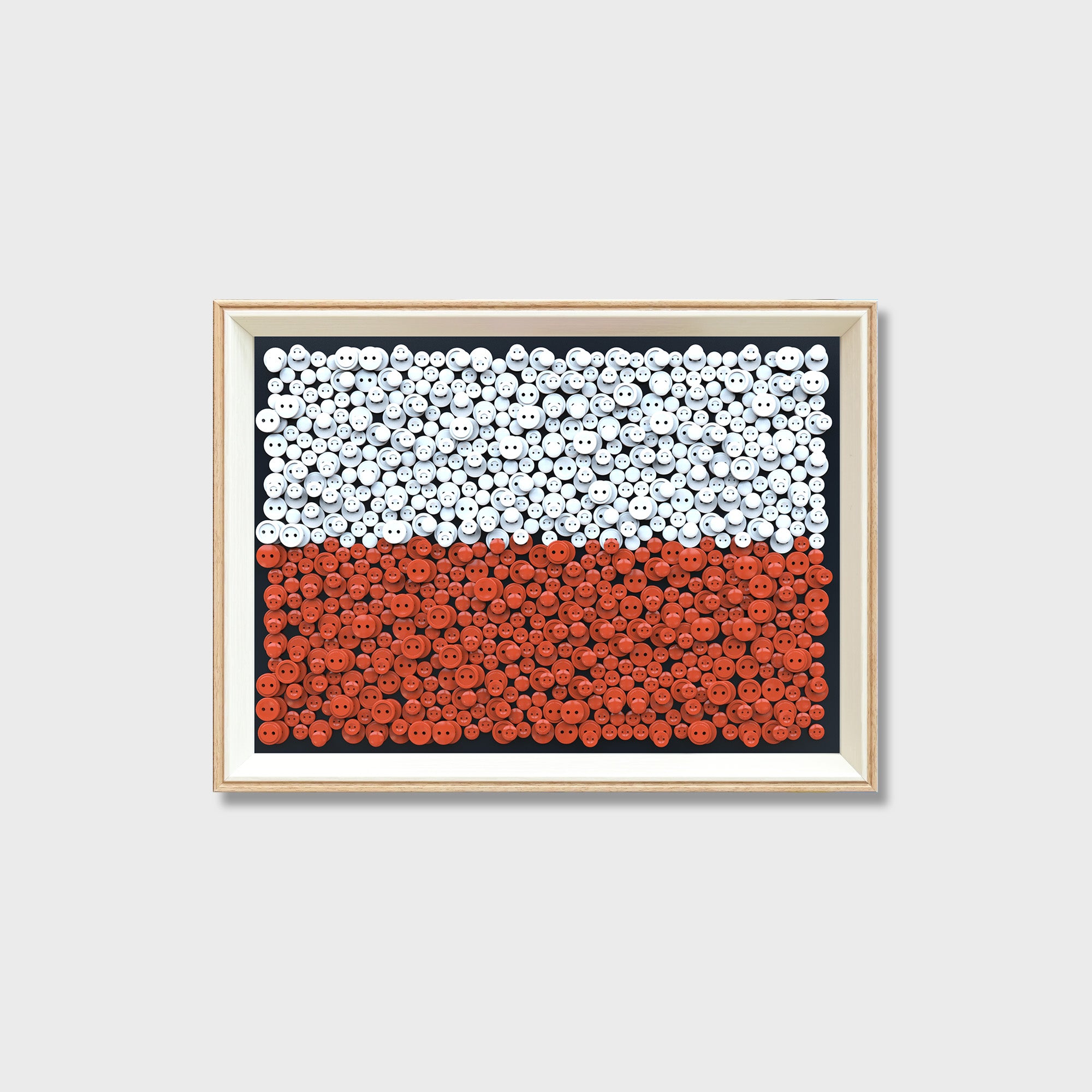 World Pride Collection featuring Poland flag button art