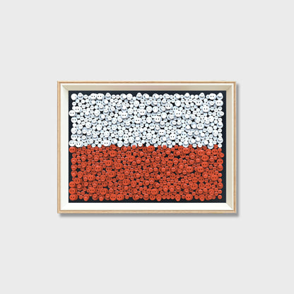 World Pride Collection featuring Poland flag button art