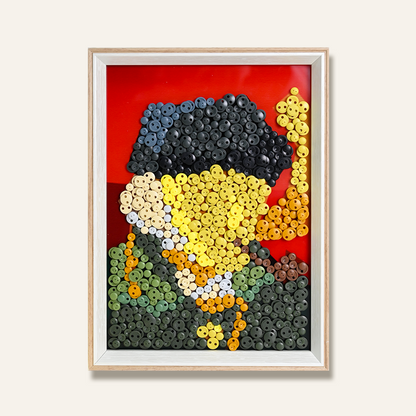 The Self-portrait with Bandaged Ear and Pipe