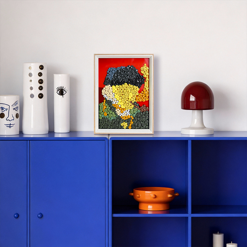 The Self-portrait with Bandaged Ear and Pipe