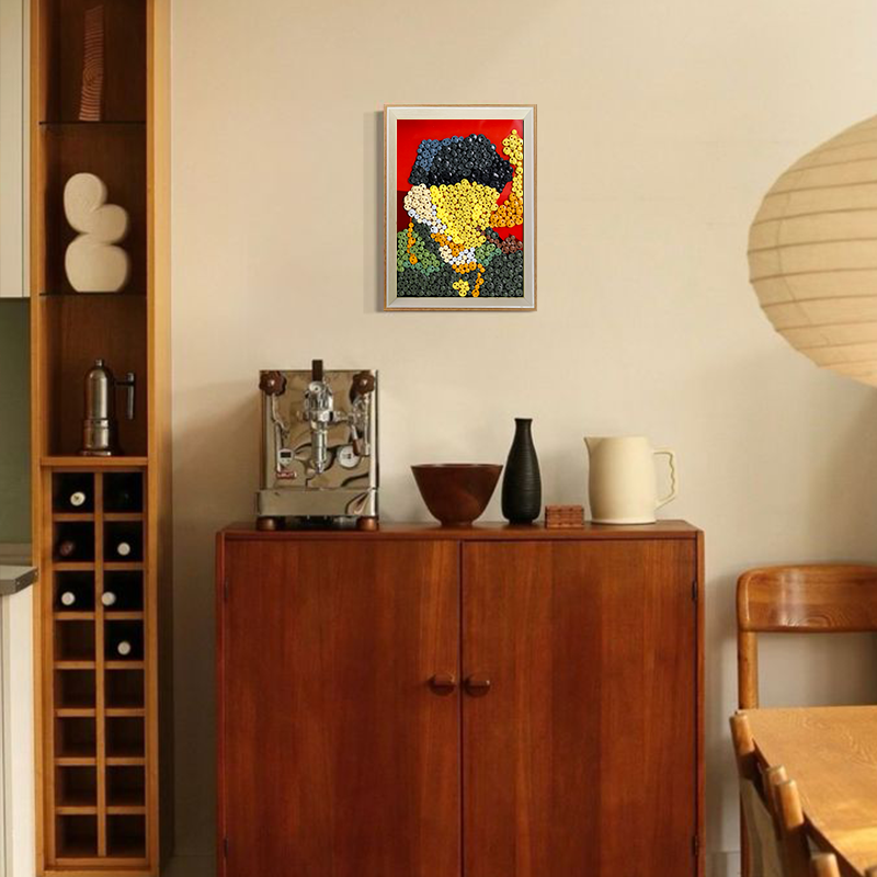 The Self-portrait with Bandaged Ear and Pipe