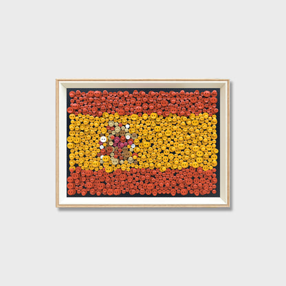 World Pride Collection featuring Spain flag button art