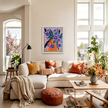 Whispers of Spring wall art adding a soft floral touch to a room